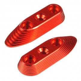 CNC Aluminum Barrel Screw Support (Style A) (Red) - VFC SCAR-L/H