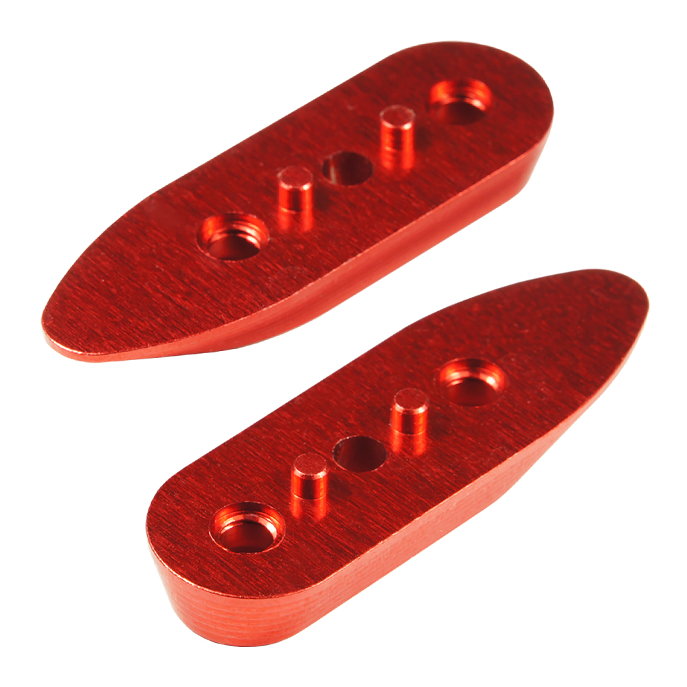 CNC Aluminum Barrel Screw Support (Style A) (Red) - VFC SCAR-L/H