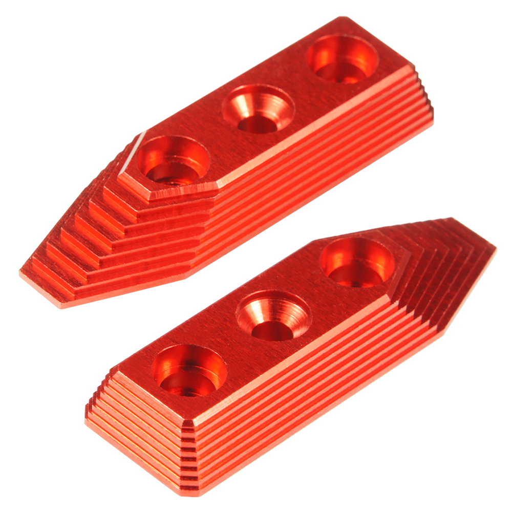 CNC Aluminum Barrel Screw Support (Style B) (Red) - VFC SCAR-L/H