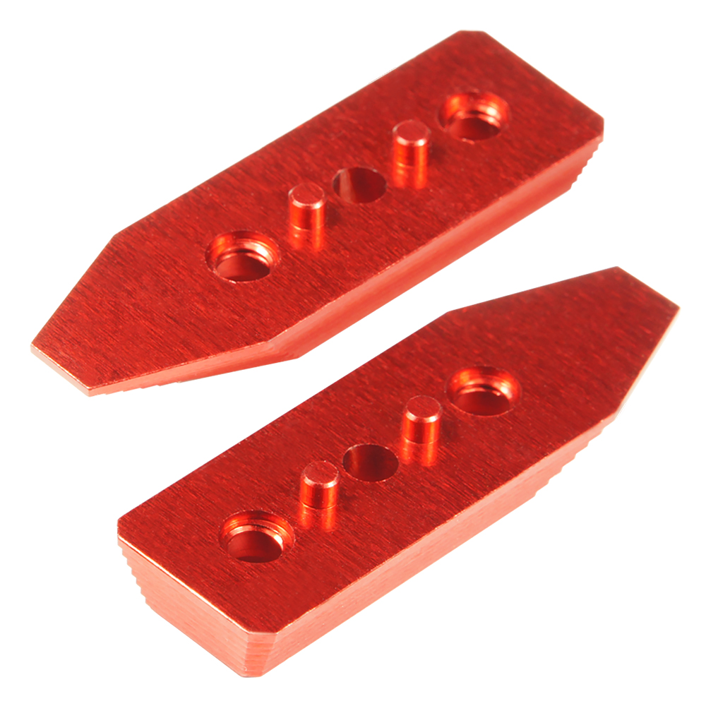 CNC Aluminum Barrel Screw Support (Style B) (Red) - VFC SCAR-L/H