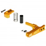 CNC Aluminum Advanced Magazine Release (Style A) (Dark Earth)