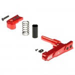 CNC Aluminum Advanced Magazine Release (Style A) (Red)