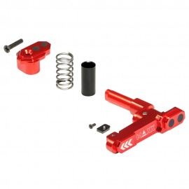CNC Aluminum Advanced Magazine Release (Style B) (Red)  CNC Aluminum Advanced Magazine Release (Style B) (Red)
