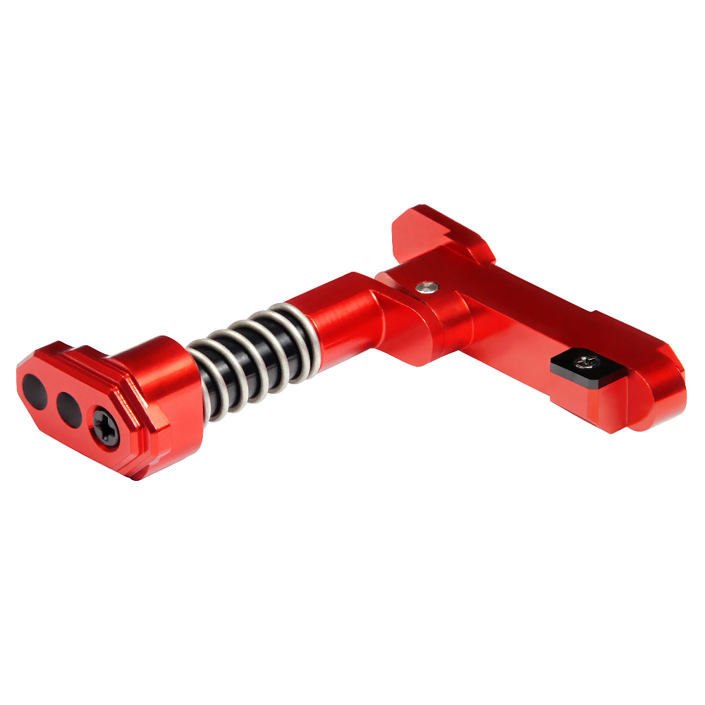 CNC Aluminum Advanced Magazine Release (Style B) (Red)