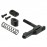 CNC Aluminum Advanced Magazine Release (Style C) (Black) (for MTW M4)