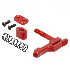 CNC Aluminum Advanced Magazine Release (Style C) (Red) (for MTW M4)  CNC Aluminum Advanced Magazine Release (Style C) (Red) (for MTW M4)