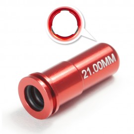 CNC Aluminum Double O-Ring  Air Seal Nozzle (21.00mm) for Airsoft AEG Series  CNC Aluminum Double O-Ring  Air Seal Nozzle (21.00mm) for Airsoft AEG Series