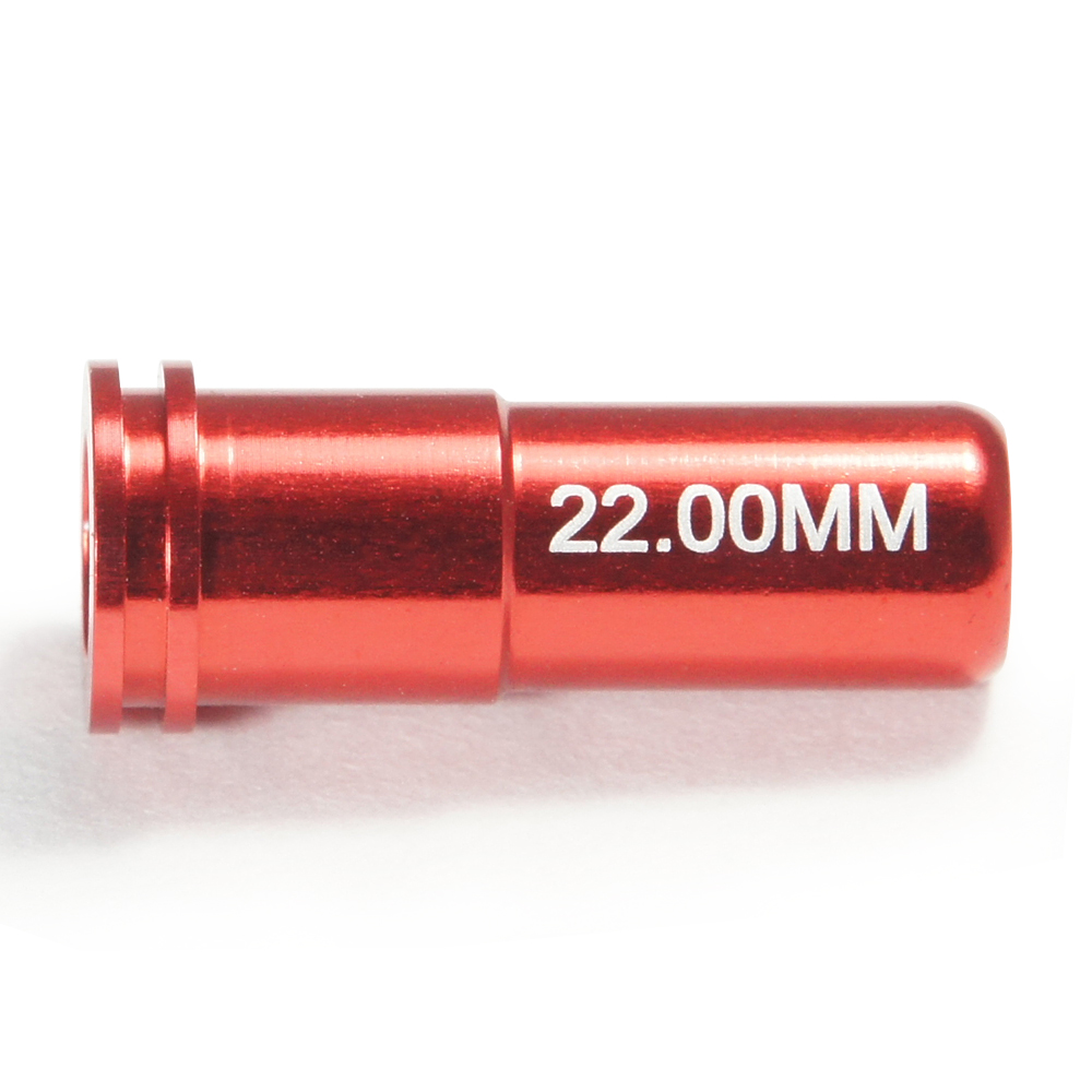 CNC Aluminum Double O-Ring  Air Seal Nozzle (22.00mm) for Airsoft AEG Series