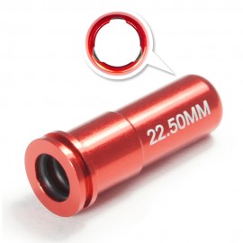 CNC Aluminum Double O-Ring  Air Seal Nozzle (22.50mm) for Airsoft AEG Series