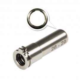 CNC Titanium Adjustable Air Seal Nozzle 26mm - 29mm for Airsoft AEG Series  CNC Titanium Adjustable Air Seal Nozzle 26mm - 29mm for Airsoft AEG Series