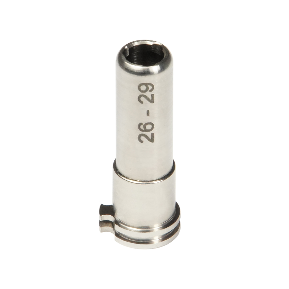 CNC Titanium Adjustable Air Seal Nozzle 26mm - 29mm for Airsoft AEG Series