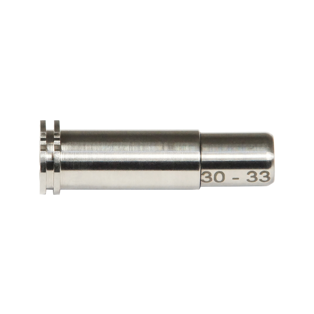 CNC Titanium Adjustable Air Seal Nozzle 30mm - 33mm for Airsoft AEG Series