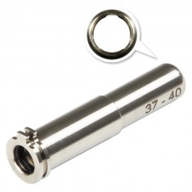 CNC Titanium Adjustable Air Seal Nozzle 37mm - 40mm for Airsoft AEG Series  CNC Titanium Adjustable Air Seal Nozzle 37mm - 40mm for Airsoft AEG Series