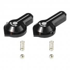 CNC Aluminum Low Profile Selector Lever (Style A) (Black) - VFC SCAR-L/H