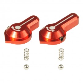 CNC Aluminum Low Profile Selector Lever (Style A) (Red) - VFC SCAR-L/H