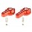 CNC Aluminum Low Profile Selector Lever (Style B) (Red) - VFC SCAR-L/H