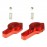 CNC Aluminum Low Profile Selector Lever (Style B) (Red) - VFC SCAR-L/H