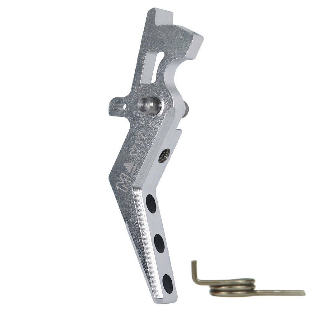 CNC Aluminum Advanced Trigger (Style A) (Silver)