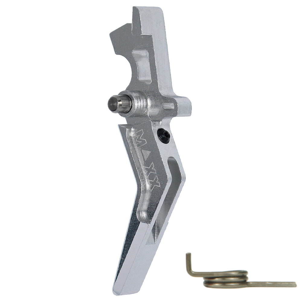CNC Aluminum Advanced Trigger (Style A) (Silver)