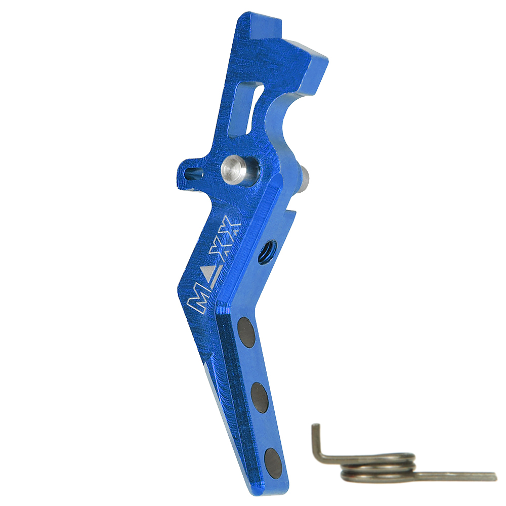 CNC Aluminum Advanced Trigger (Style A) (Blue)