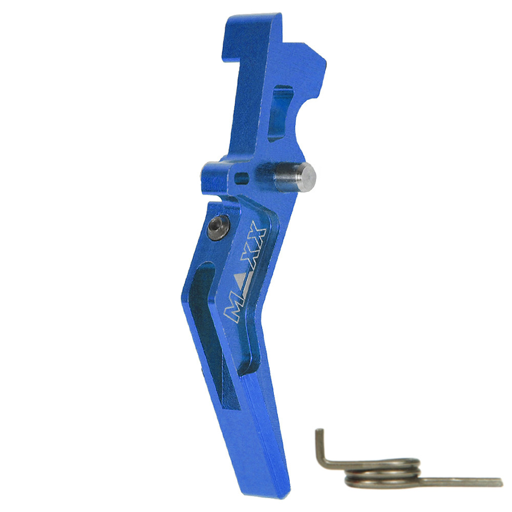 CNC Aluminum Advanced Trigger (Style A) (Blue)