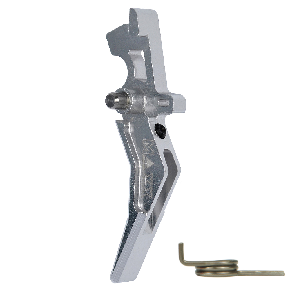 CNC Aluminum Advanced Trigger (Style B) (Silver)