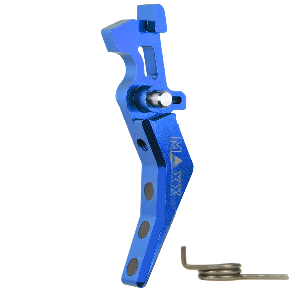 CNC Aluminum Advanced Trigger (Style B) (Blue)