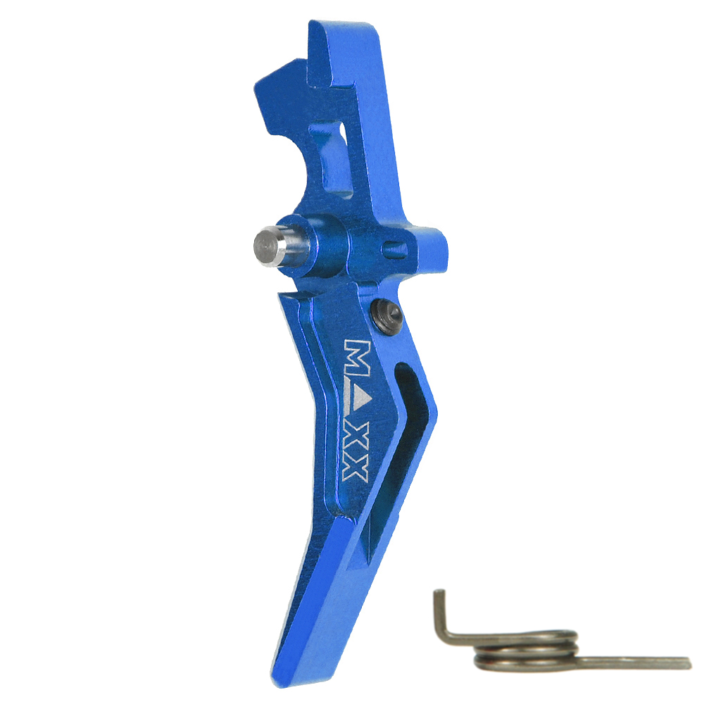 CNC Aluminum Advanced Trigger (Style B) (Blue)