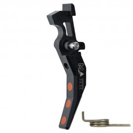 CNC Aluminum Advanced Trigger (Style C) (Black)