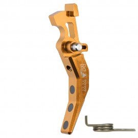 CNC Aluminum Advanced Trigger (Style C) (Dark Earth)  CNC Aluminum Advanced Trigger (Style C) (Dark Earth)
