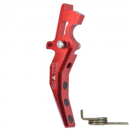 CNC Aluminum Advanced Trigger (Style C) (Red)