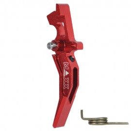 CNC Aluminum Advanced Trigger (Style C) (Red)