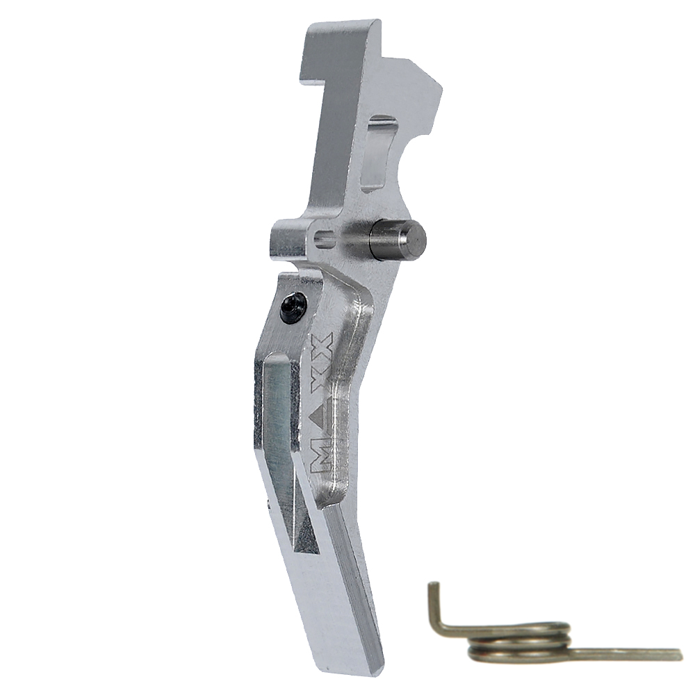 CNC Aluminum Advanced Trigger (Style C) (Silver)