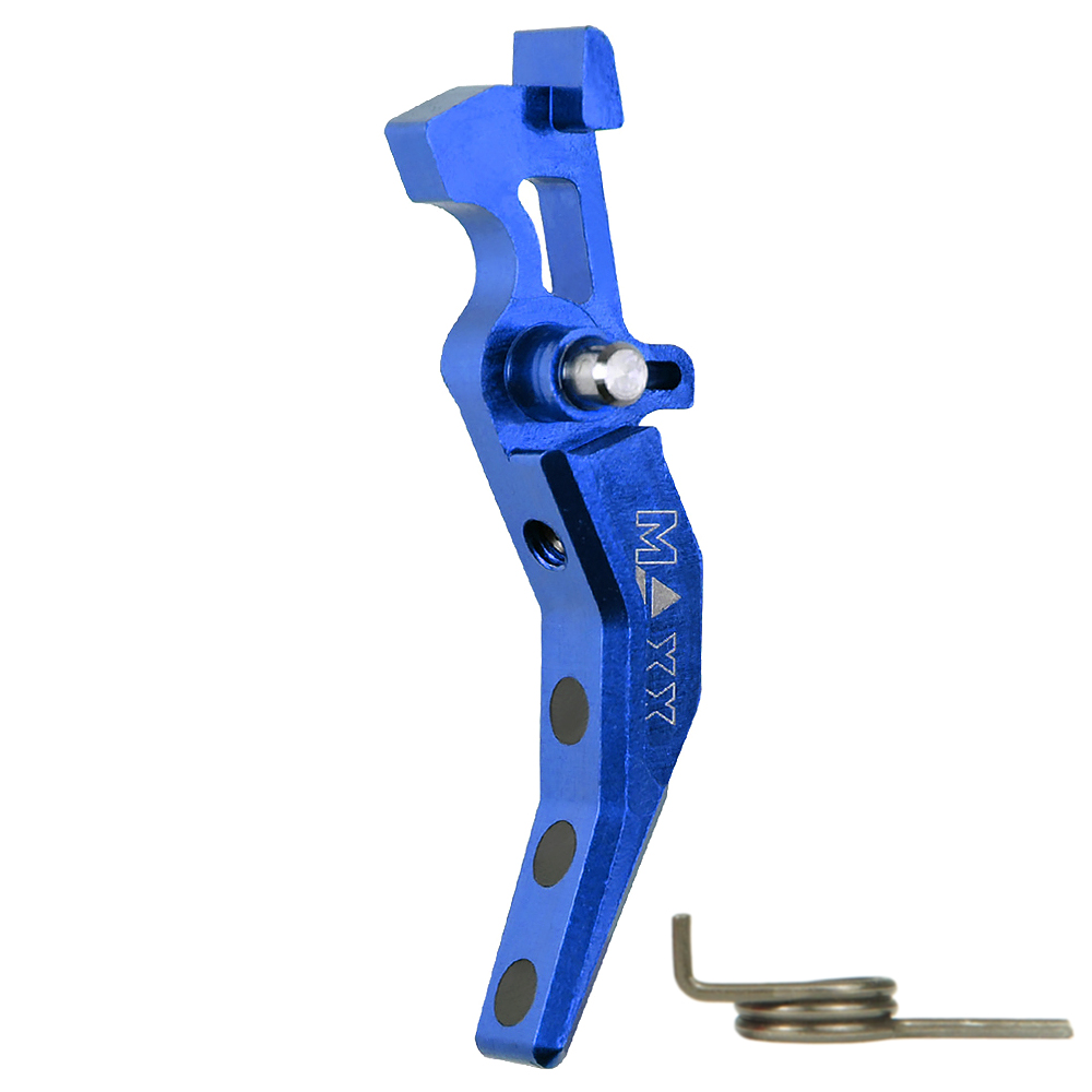 CNC Aluminum Advanced Trigger (Style C) (Blue)