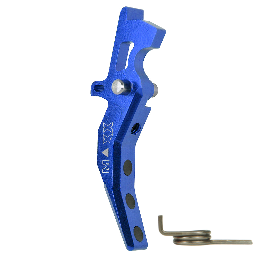 CNC Aluminum Advanced Trigger (Style C) (Blue)