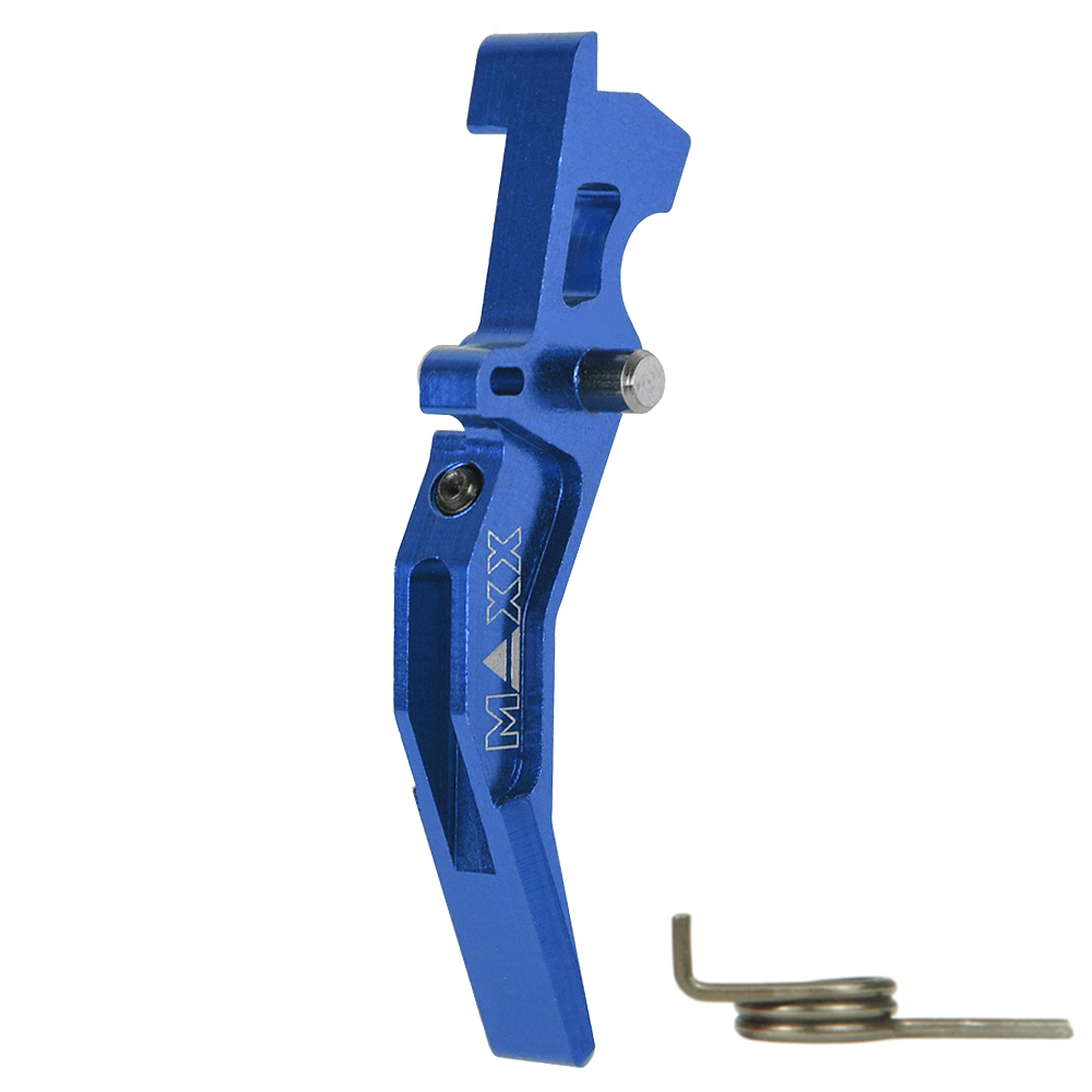 CNC Aluminum Advanced Trigger (Style C) (Blue)