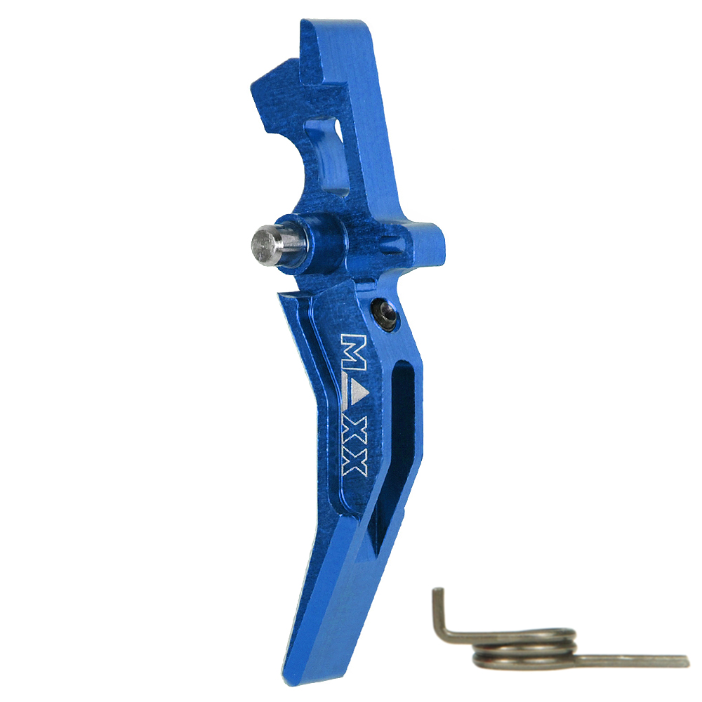 CNC Aluminum Advanced Trigger (Style C) (Blue)