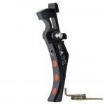 CNC Aluminum Advanced Trigger (Style D) (Black)