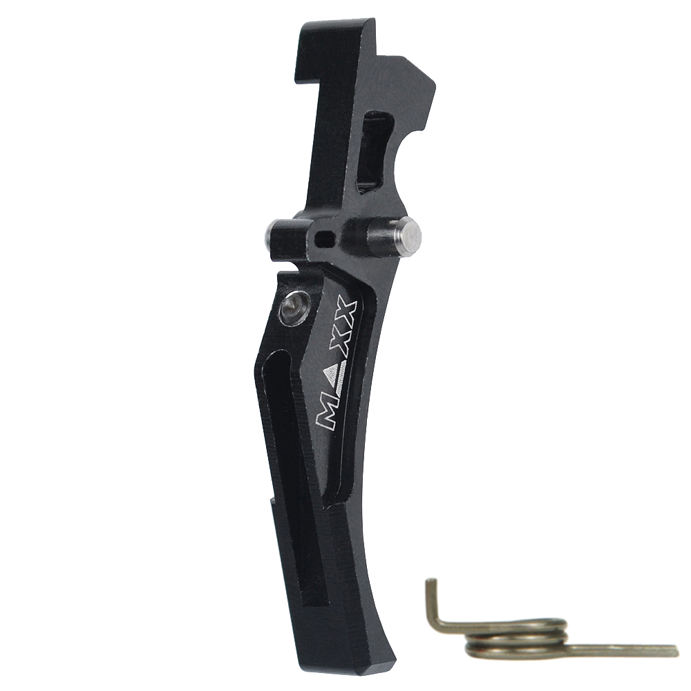 CNC Aluminum Advanced Trigger (Style D) (Black)