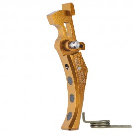 CNC Aluminum Advanced Trigger (Style D) (Dark Earth)  CNC Aluminum Advanced Trigger (Style D) (Dark Earth)