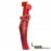 CNC Aluminum Advanced Trigger (Style D) (Red)
