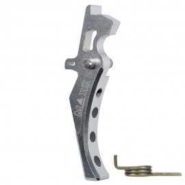CNC Aluminum Advanced Trigger (Style D) (Silver)