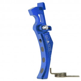CNC Aluminum Advanced Trigger (Style D) (Blue)