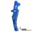 CNC Aluminum Advanced Trigger (Style D) (Blue)