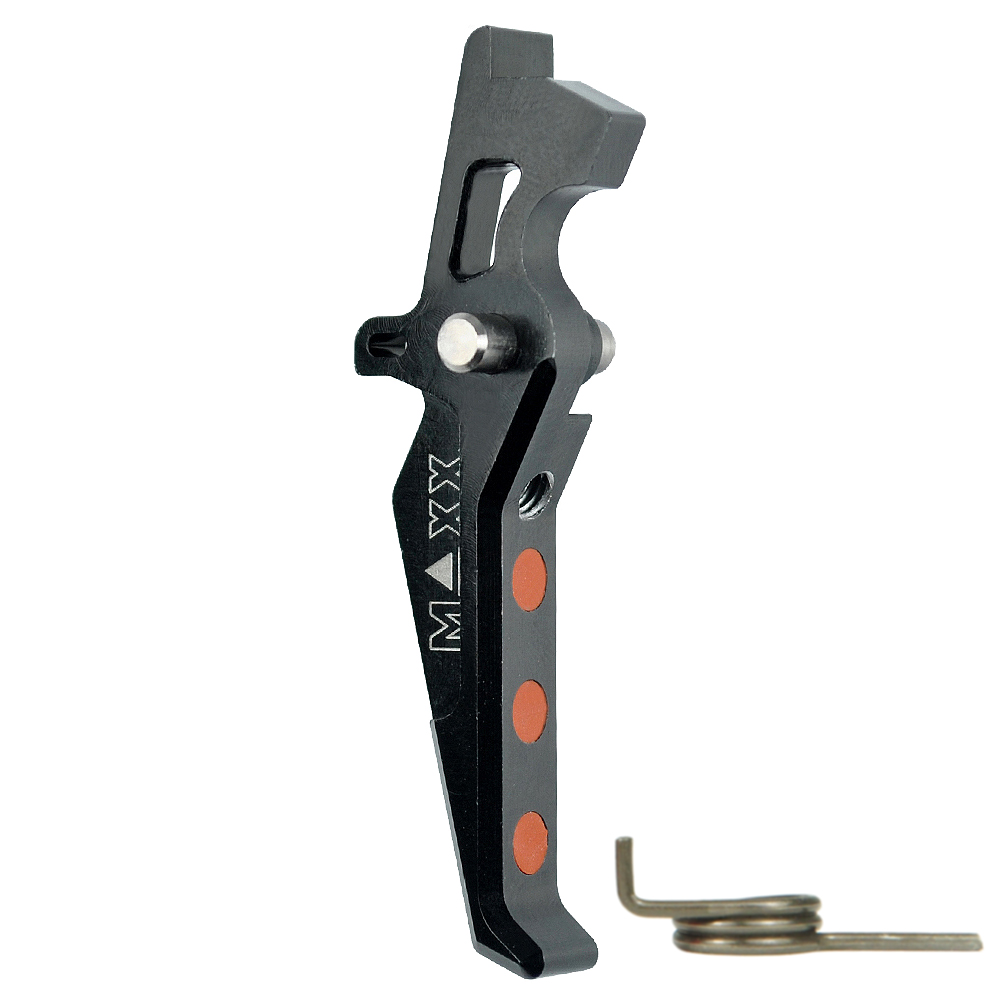 CNC Aluminum Advanced Trigger (Style E) (Black)