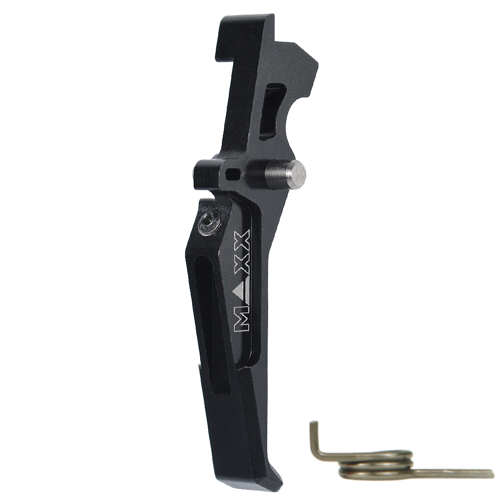 CNC Aluminum Advanced Trigger (Style E) (Black)