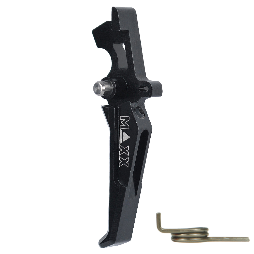 CNC Aluminum Advanced Trigger (Style E) (Black)