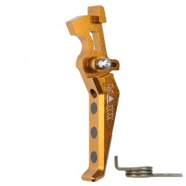 CNC Aluminum Advanced Trigger (Style E) (Dark Earth)  CNC Aluminum Advanced Trigger (Style E) (Dark Earth)