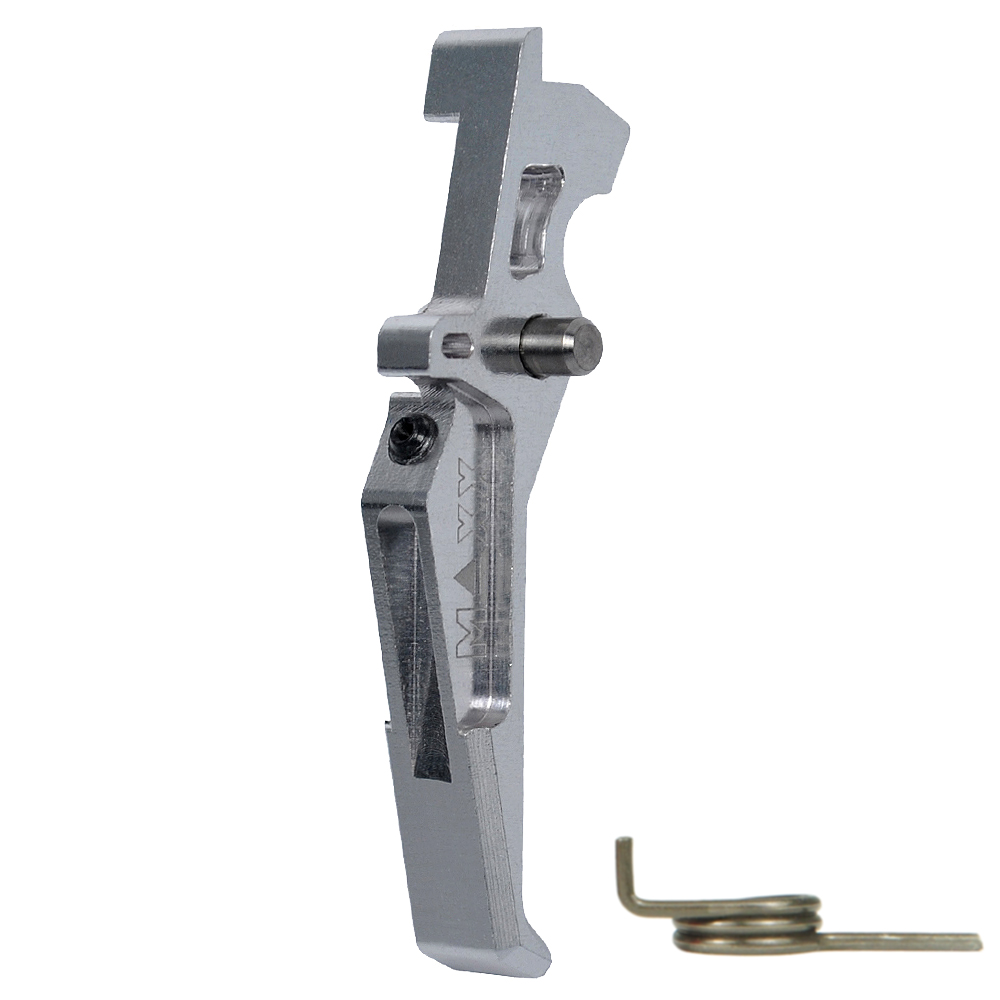 CNC Aluminum Advanced Trigger (Style E) (Silver)