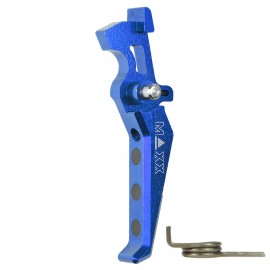 CNC Aluminum Advanced Trigger (Style E) (Blue)